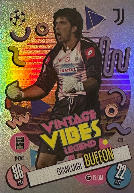 Topps Match Attax 24/25 Gianluigi Buffon Vintage Vibes!!!