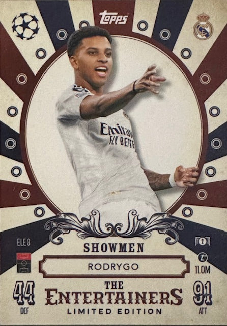 Topps Match Attax 24/25 Rodrygo Limited Edition!!!