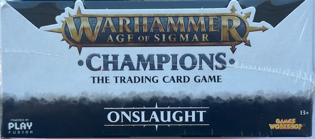 Warhammer Age of Sigmar: Champions Onslaught - Booster Box Sealed!!!